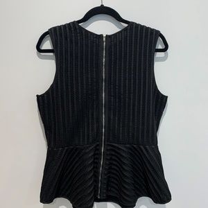 Anthropologie Tops - Anthrolpolgie Black Peplum Top Anthropologie Tops - Anthrolpolgie Black Peplum Top